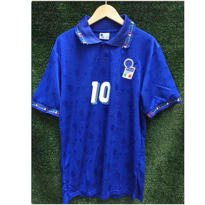 Italy Home Kit 1994 Signed Baggio