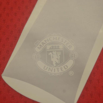 Manchester United Home Kit 2007/08 (With UCL Patch)