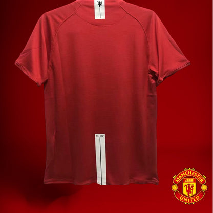 Manchester United Home Kit 2007/08 (With UCL Patch)