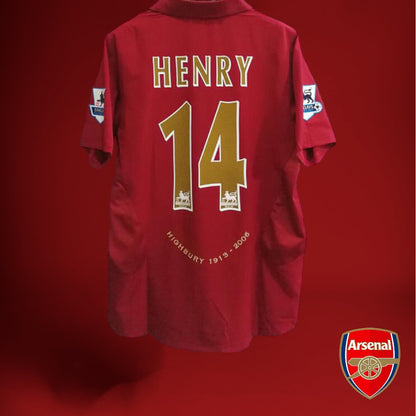 Arsenal Home Kit 2005/06