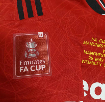 Manchester United Vs Manchester City Fa Cup Final Jersey (Kobbie Mainoo)