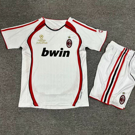 AC Milan Away Kit 2006/07 UCL Final(Kids Edition)