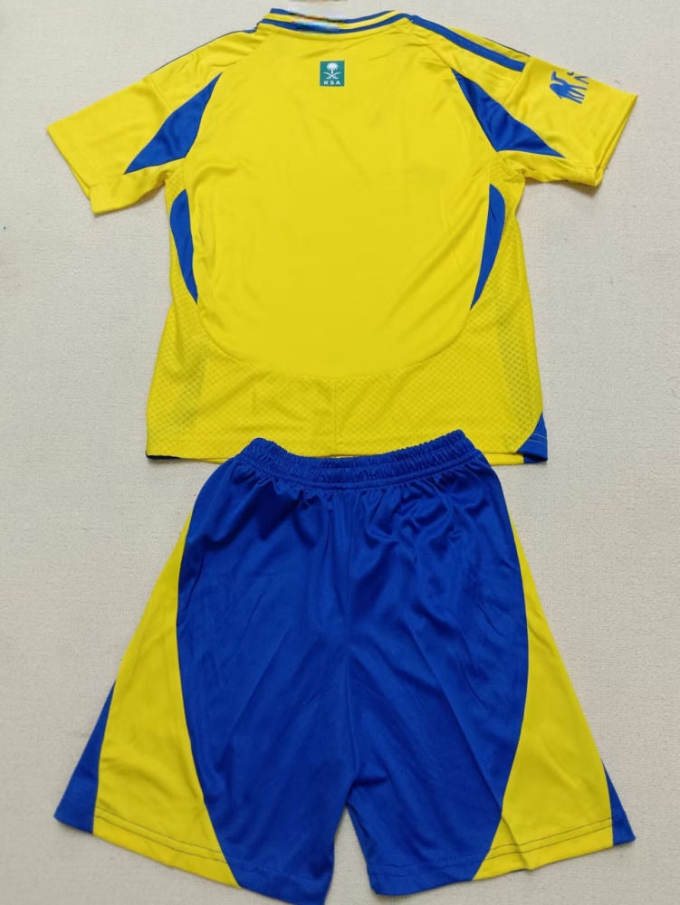 Al Nassr Home Kit 2024/25(Kids Edition)