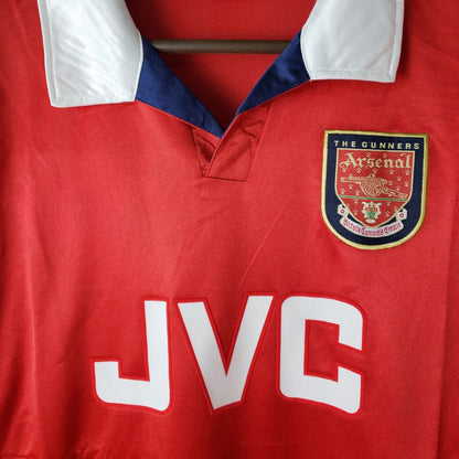 Arsenal Home Kit 1998/99(With Premier League Patches)