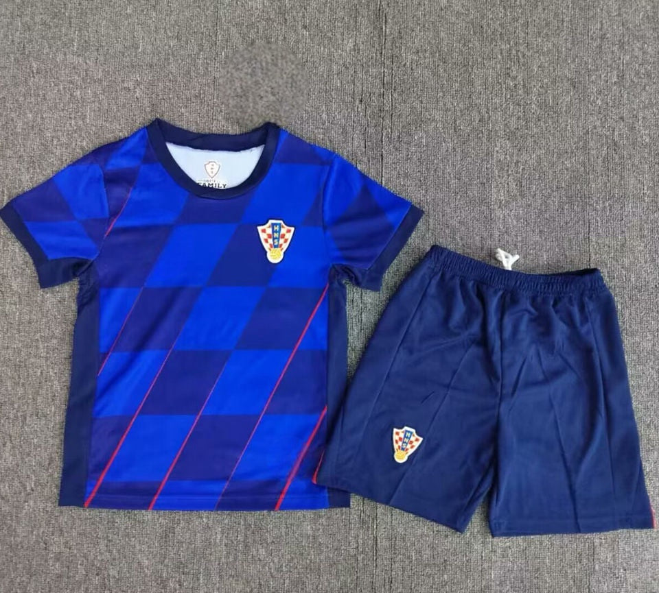 Croatia Away Kit 2024/25(Kids Edition)