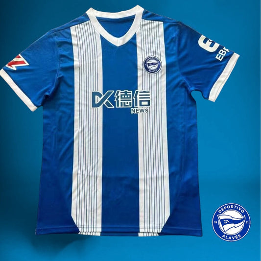 Deportivo Alavés Home Kit 2024/25