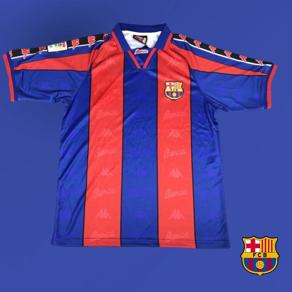 Fc Barcelona Home Kit 1996/97 R9(Ronaldo #9)