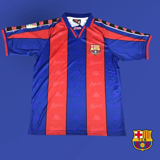 Fc Barcelona Home Kit 1996/97 R9(Ronaldo #9)