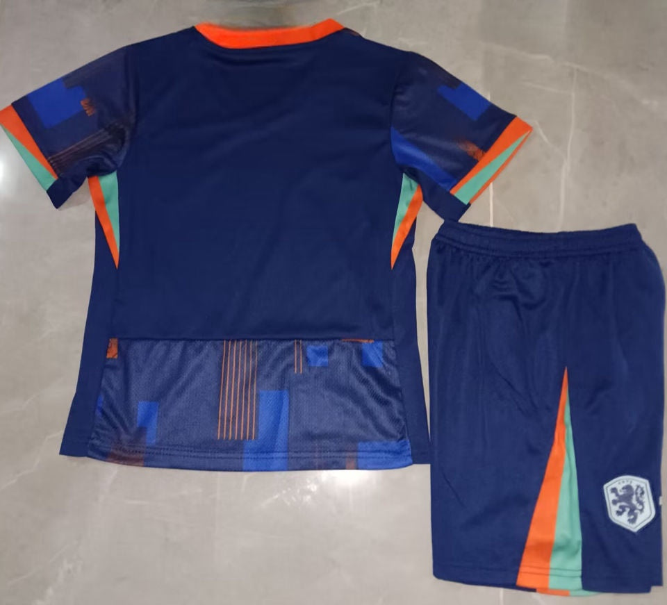 Netherlands Away Kit 2024/25(Kids Edition)