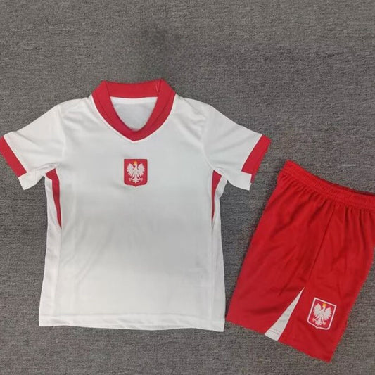 Poland Home Kit 2024/25(Kids Edition)